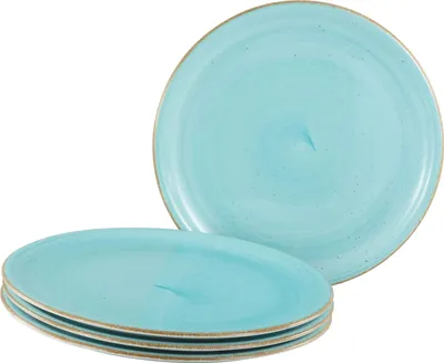 Obrázok produktu pre CreaTable, 34045, Vintage Nature Aqua, Pizzateller 4-tlg, Porzellan