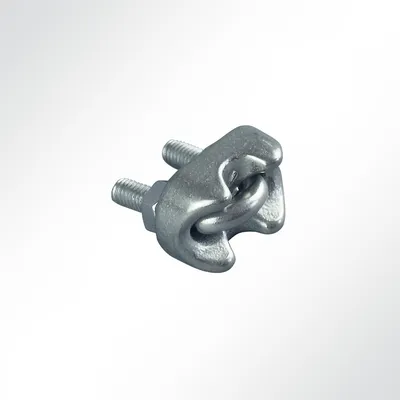 Produktbild von Drahtseilklemme Seilklemme Krampenzwingen für 5mm Seil