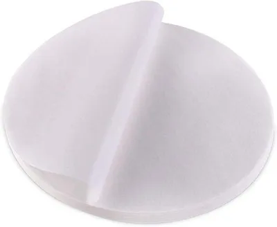 Productafbeelding van Famanu Burgerdiscs, 500 stuks, 12 cm – Antiaanbakpapier voor burgerpersen en pattymakers