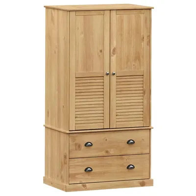 Produktbild von vidaXL Kleiderschrank VIGO 90x55x170 cm Massivholz Kiefer