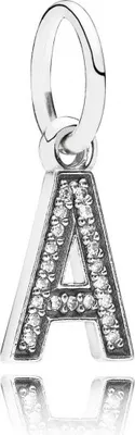 Produktbild von Pandora Charm - Buchstabe A - 791313CZ