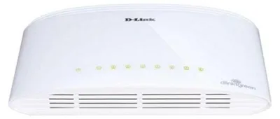 Zdjęcie produktu dla D-Link DGS-1008D/E, Nie zarządzany, Gigabit Ethernet (10/100/1000), Pełny dupleks