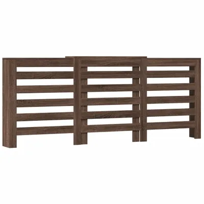 Image de vidaXL Habillage de radiateur aspect chêne 205x21,5x83,5 cm