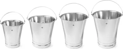 Image de HENDI Eimer mit verstärktem Boden Profi Line, Profi Line, 7L, ⌀230x(H)245mm