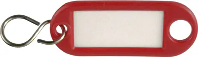 Produktbild von Connex Schlüsselanhänger Set, rot, 10 Stück