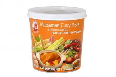 Produktbild von Matsaman Curry Paste Cock brand 1 kg | Matsaman Curry Paste | Massaman Thai-curry 1 kg