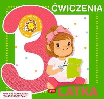Immagine prodotto di Ćwiczenia 3-latka z naklejkami