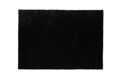 Image de Nina tapis 300x200 cm polyester noir.