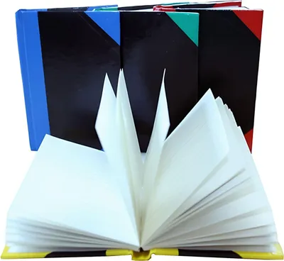 Produktbild von Kladde "China-Kladde", A5, blanko, 96 Blatt, 60g/m², schwarz farbigen