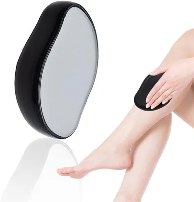 Produktbild von UNIQ Crystal Hair Eraser Schmerzfreier Kristall Haarentferner Schwarz