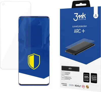 Produktbild von 3mk Display Schutzfolie ARC+ für OnePlus 9 Pro 0,17mm Self-Heal