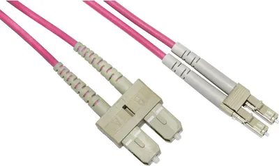 Immagine prodotto di Link Accessori LKLCSC4501 cavo InfiniBand e in fibra ottica 1 m LC SC Viola