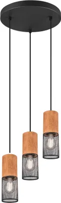Obrázek produktu pro Pendlo 3Xe27 Černá Trio Tosh