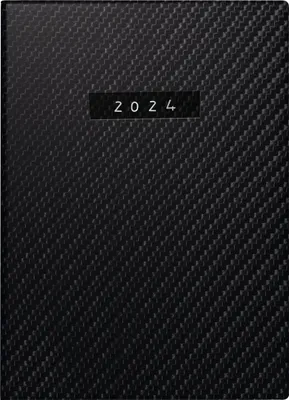 Produktbild von 2024 rido/idé TaschenkalenderTech.II 2T/1S Carbon