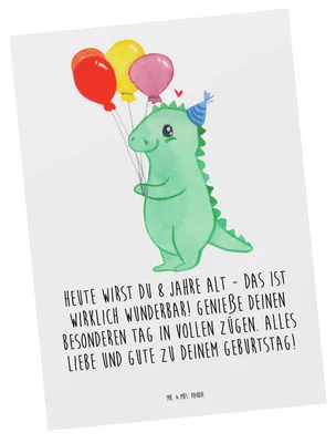 Produktbild von Mr. & Mrs. Panda Postkarte 8. Geburtstag Feier - Weiß - Geschenk, Geburtstagsparty, 8 Jahre alt, Dekoration, Alter, Ansichtskarten, bildkarte, Geburtstagsgeschenk, Freude