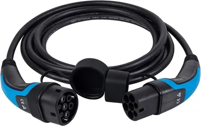 Obrázek produktu pro Nabíjecí kabel pro elektromobil, typ 2 na typ 2, 32 A, 7,2 kW, jednofázový, 8 metrů