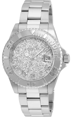 Produktbild von Invicta Angel 22706 Damenuhr - Quarzwerk - Edelstahl mit Silber Zifferblatt - 40 mm
