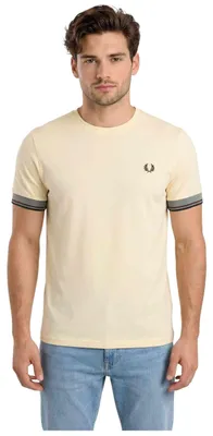 Produktbild von T-Shirt Fred Perry Twin Tipped Cuff T-Shirt für Herren