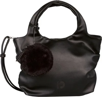 Imagen del producto de Bolso de cuero con cremallera, de tamaño pequeño, ideal para llevar compras