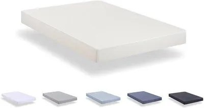 Obrázek produktu pro Unyqoos® Extra měkké prostěradlo na napínací matrace z mikrovlákna, 160 x 190/200 cm, béžové barvy – vhodné pro matrace o výšce 20–30 cm, s gumou po celém obvodu