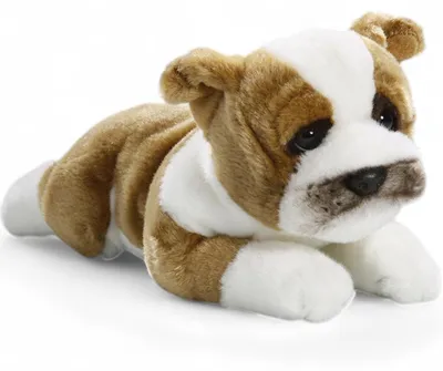 Image de Carl Dick Bulldog, Bouledogue français couché env. 25cm 3038 Doudou, peluche, animal en tissu