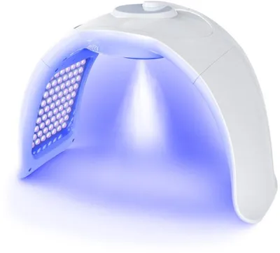 Produktbild von Gesichts-Sauna mit 7-farbiger LED-Maske zur Hautverjüngung und zur Behandlung von Akne