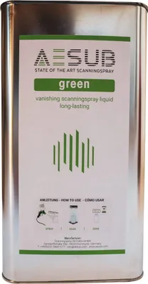 Immagine prodotto di AESUB soluzione per pistola a spruzzo a scansione verde 5000ml