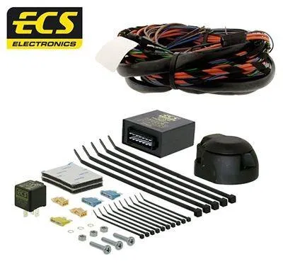 Image de Kit électrique ECS KI-028-BB pour attelage de remorque - Kit électrique pour KIA SPORTAGE (JE, KM) - Dispositif d'attelage