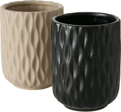 Produktbild von Boltze Gruppe Rosella Deko-Pflanztopf 12 cm sortiert (1 Stück)