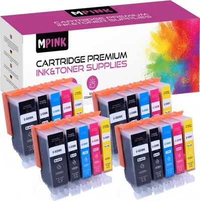 Produktbild von 20X Druckerpatronen für Canon PGI-525BK CLI-526 CMYKx4 Pixma iP4820 MG5170 MG5350