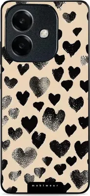 Produktbild von Handyhülle für Oppo A40M, Mobiwear Glossy Case, Beige Liebe