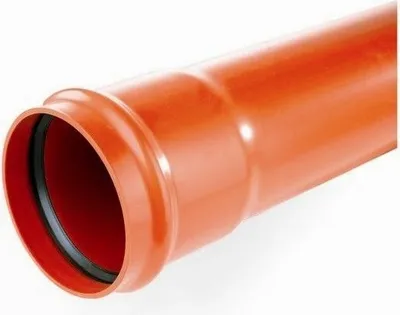 Immagine prodotto di KG tubo 500mm x3.2mm DN 110 lunghezza plastica acqua di scarico tubo di drenaggio tubo fognario