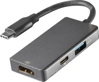Produktbild von 3in1 USB-C® Aluminium Multiport Hub (45961)