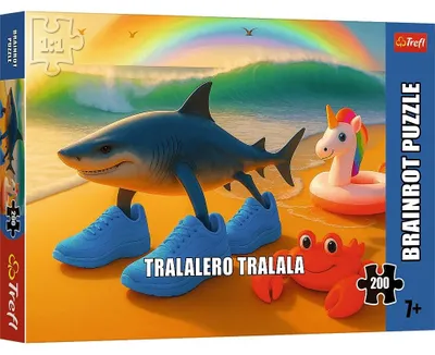 Obrázok produktu pre Puzzle Tralalero Tralala 200 elementów BrainRots