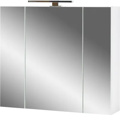 Produktbild von GERMANIA Spiegelschrank PESCARA 2754-84 weiß 76,0 x 23,0 x 71,0 cm