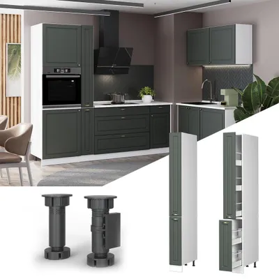 Immagine prodotto di Armadio da farmacia Vicco Fame-Line Verde-oro rustico/Bianco 20 cm, Model 61644