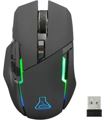 Obrázok produktu pre Bezdrôtová herná myš RGB The G -Lab 7200 DPI - čierna