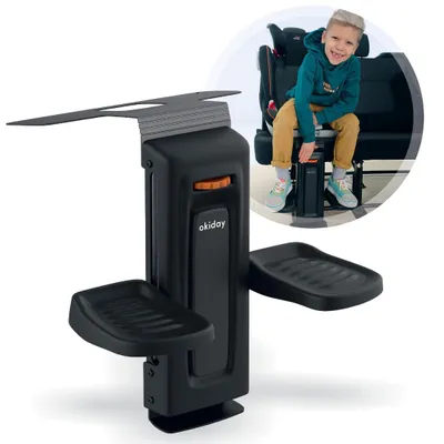 Produktbild von Fußstütze Kindersitz - Verstellbar - Schwarz - Für Kindersitze 15-36 kg