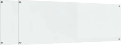 Obrázok produktu pre vidaXL Kuchynský splashback 2 ks Transparent 120 x 40 cm Tvrdené sklo