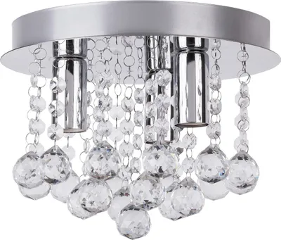 Produktbild von Rabalux 2615 Deckenleuchte 3 Spots Corinna, E14, silber, rund, Modern, ø250mm