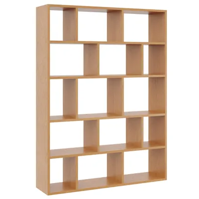 Produktbild von Wand-Bibliothek in Olche – Modernes Bücherregal mit offenen Fächern für Wohnzimmer, Büro und Schlafzimmer