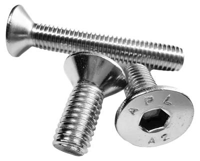 Produktbild von Senkkopfschrauben Innensechskant VA ISO 10642 DIN 7991 (25 Stück, M 5X25 mm)