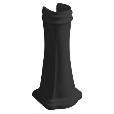 Produktbild von Kerasan RETRO Keramik-Säule für Waschtische 56,69,73cm, schwarz matt