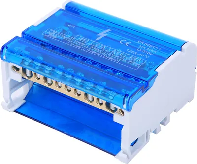 Obrázek produktu pro 411 Svorkovnice Rozváděčová skříň Din Rail 4-úrovňová jednofázová pro elektrotechniku