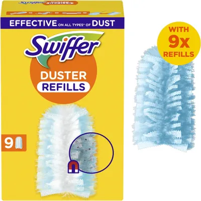 Zdjęcie produktu dla Swiffer Wkłady wymienne do miotełki do kurzu 9 sztuk