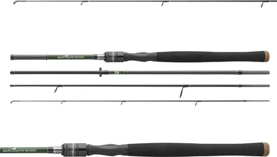 Produktbild von Daiwa Wilderness Travel 2,15m 5-15g Solid Steckruten Spinnruten Forellenruten Reiseruten