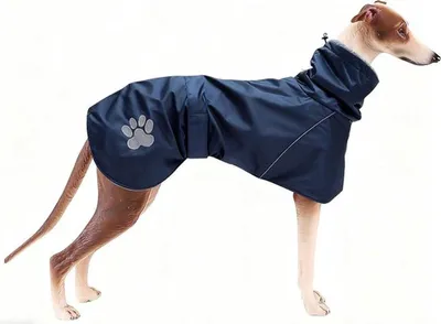 Warme Winterjacke für Hunde mit Lammwollfutter, wasserdichte Outdoorjacke - Blau, XL, ideal für kalte Tage und Aktivitäten