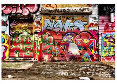 Produktbild von Dimex Graffiti Street Vlies Fototapete 375x250cm 5-bahnen.