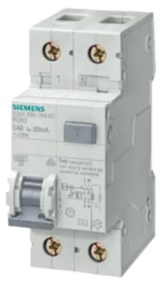 Produktbild von Siemens FI/LS 1+N 2TE 4,5kA Typ A 30mA C25, 4,5 A, IP20
