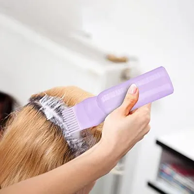 Produktbild von Applikatorflasche mit Kamm für Haarfärbemittel und Wurzelbehandlungen